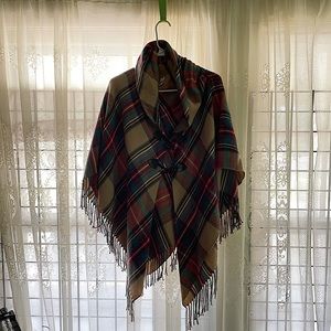 Multi color shawl